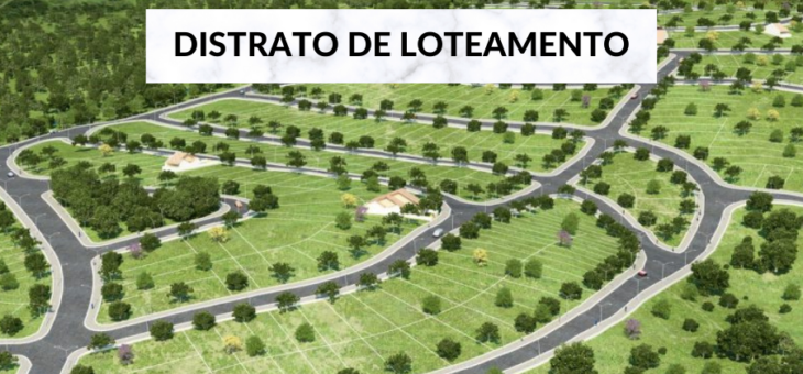 Posso cancelar o contrato de loteamento?